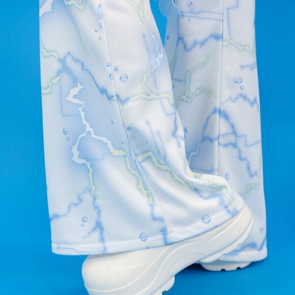 ACDC Rag Cyber Jellyfish White Leg Warmer - Picture 4 of 7